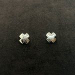 Orecchino Croce Argento 925