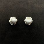 Orecchini Fiore Argento 925