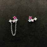 Orecchini Chi Mi Ama Argento 925 Swarovski