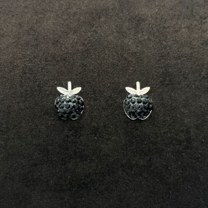 Orecchini Mela Argento 925 Swarovski
