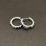 Orecchini Chi Mi Ama Cerchietto Argento 925 Swarovski