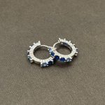 Orecchini Chi Mi Ama Cerchietto Argento 925 Swarovski