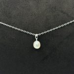 Collana Chi Mi Ama Argento 925 Perla Acqua Dolce