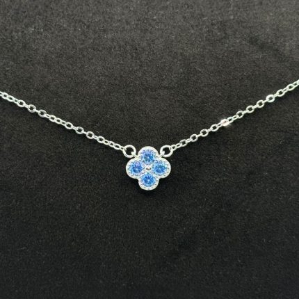 Collana Chi Mi Ama Argento 925 Swarovski