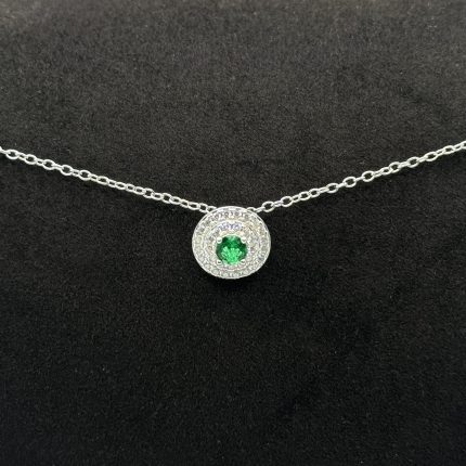 Collana Chi Mi Ama Argento 925 Swarovski