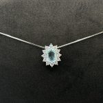 Collana Chi Mi Ama Argento 925 Swarovski