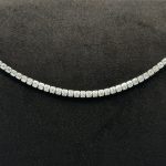 Collana Chi Mi Ama Girocollo Argento 925 Swarovski