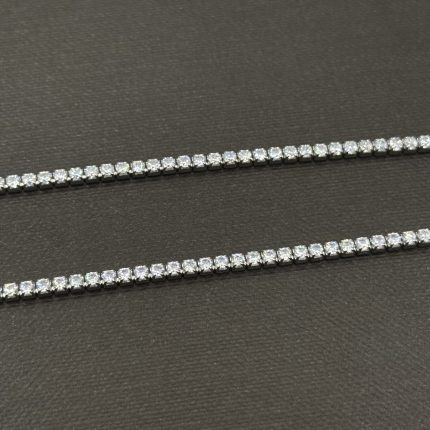 Collana Chi Mi Ama Girocollo Argento 925 Swarovski