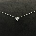 Collana Chi Mi Ama Punto Luce Argento 925 Swarovski