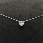 Collana Chi Mi Ama Punto Luce Argento 925 Swarovski