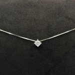 Collana Chi Mi Ama Punto Luce Argento 925 Swarovski