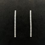 Orecchini Chi Mi Ama Pendenti Argento 925 Swarovski