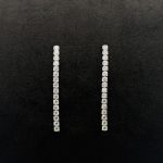 Orecchini Chi Mi Ama Pendenti Argento 925 Swarovski