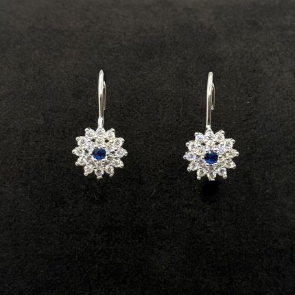 Orecchini Chi Mi Ama Monachella Argento 925 Swarovski