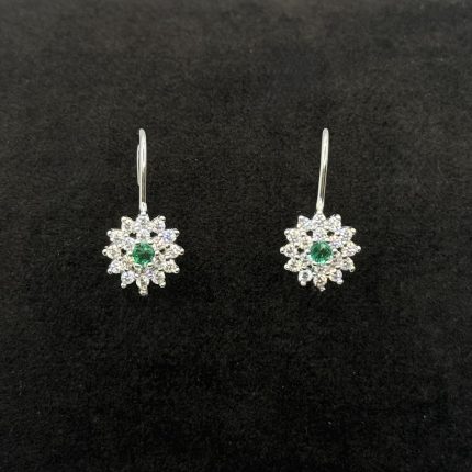 Orecchini Chi Mi Ama Monachella Argento 925 Swarovski