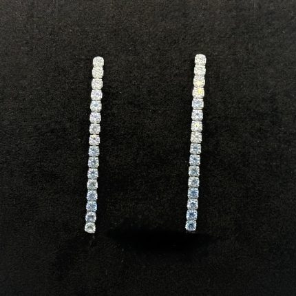 Orecchini Chi Mi Ama Pendenti Argento 925 Swarovski