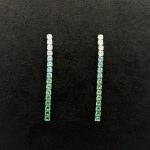 Orecchini Chi Mi Ama Pendenti Argento 925 Swarovski