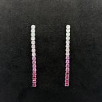Orecchini Chi Mi Ama Pendenti Argento 925 Swarovski