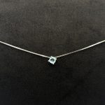 Collana Chi Mi Ama Punto Luce Argento 925 Swarovski