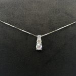 Collana Chi Mi Ama Punto Luce Argento 925 Swarovski