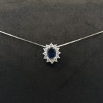 Collana Chi Mi Ama Argento 925 Swarovski