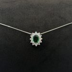 Collana Chi Mi Ama Argento 925 Swarovski