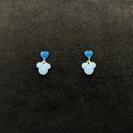 Orecchini Disney Pendenti Argento Sterling Smaltato
