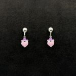 Orecchini Disney Pendenti Argento Sterling Smaltato