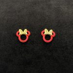 Orecchini Disney Topolina Argento Sterling Smaltato