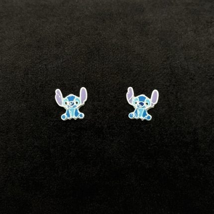 Orecchini Disney Stitch Argento Sterling Smaltato