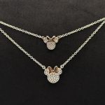 Collane Disney Mamma e Figlia Argento Sterling Swarovski