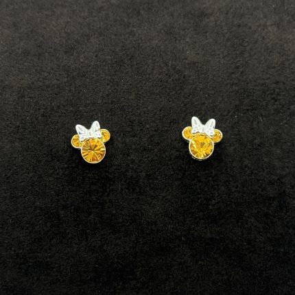 Orecchini Disney Gentilezza Argento Sterling Swarovski