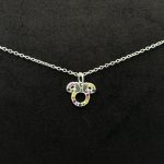 Collana Disney Topolina Argento Sterling Swarovski