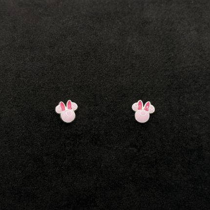 Orecchini Disney Topolina Argento Sterling Smaltato