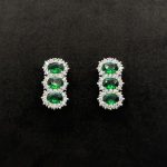 Orecchini Moon Argento 925 Swarovski