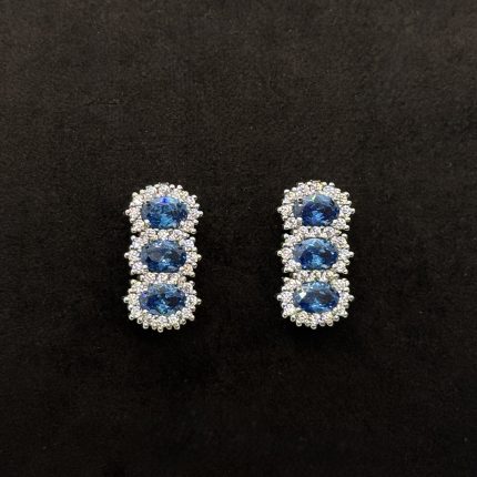 Orecchini Moon Argento 925 Swarovski