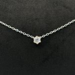 Collana Bluamante Punto Luce Argento 925 Swarovski
