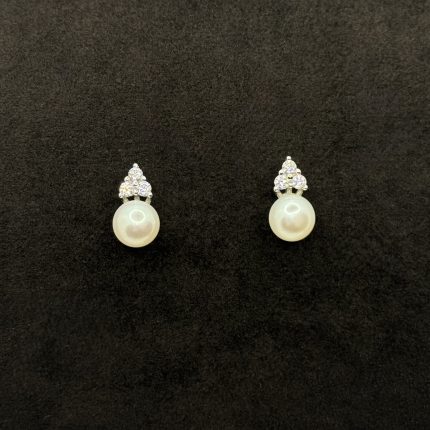 Orecchini Bluamante Argento 925 Swarovski Perle Coltivate Acqua Dolce