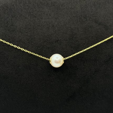 Collana Bluamante Argento 925 Perla Coltivata Acqua Dolce