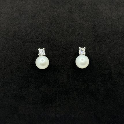 Orecchini Bluamante Argento 925 Swarovski Perle Coltivate Acqua Dolce