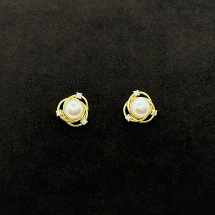 Orecchini Bluamante Argento 925 Swarovski Perle Coltivate Acqua Dolce