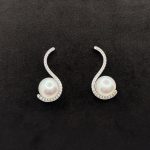 Orecchini Bluamante Argento 925 Swarovski Perle Coltivate Acqua Dolce