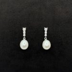 Orecchini Bluamante Argento 925 Swarovski Perle Coltivate Acqua Dolce