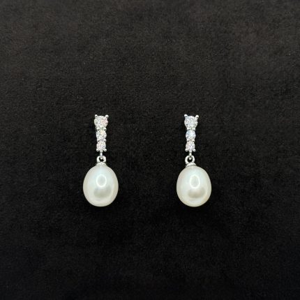 Orecchini Bluamante Argento 925 Swarovski Perle Coltivate Acqua Dolce