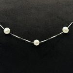 Collana Bluamante Argento 925 Perle Coltivate Acqua Dolce