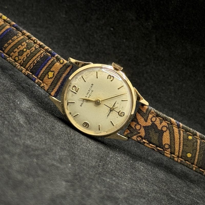 Orologio Vintage Baume & Mercier Oro 18 kt
