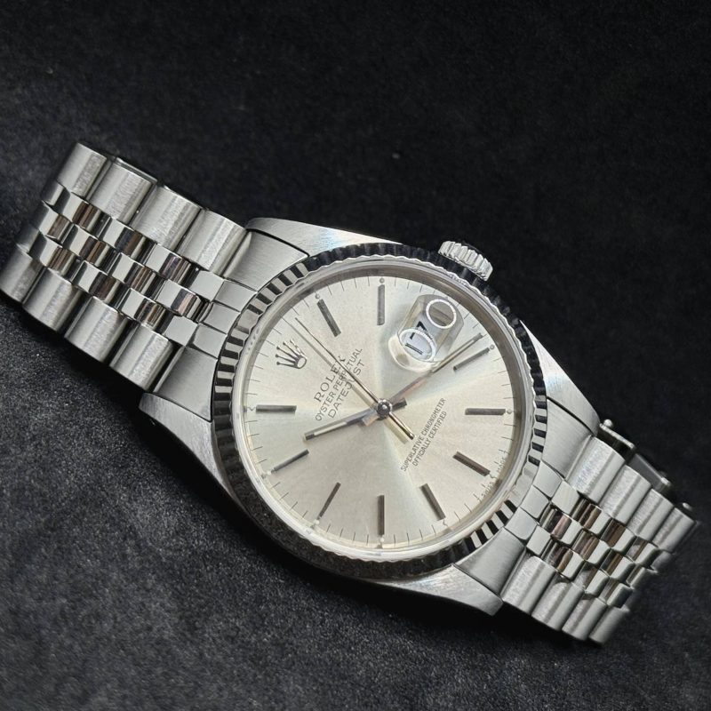 Orologio Rolex Datejust Argento Ref. 16234