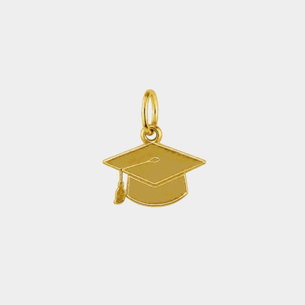 Stroili 9kt Yellow Gold Graduation Cap Charm