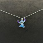 Collana Disney Stitch Argento Sterling Smaltato