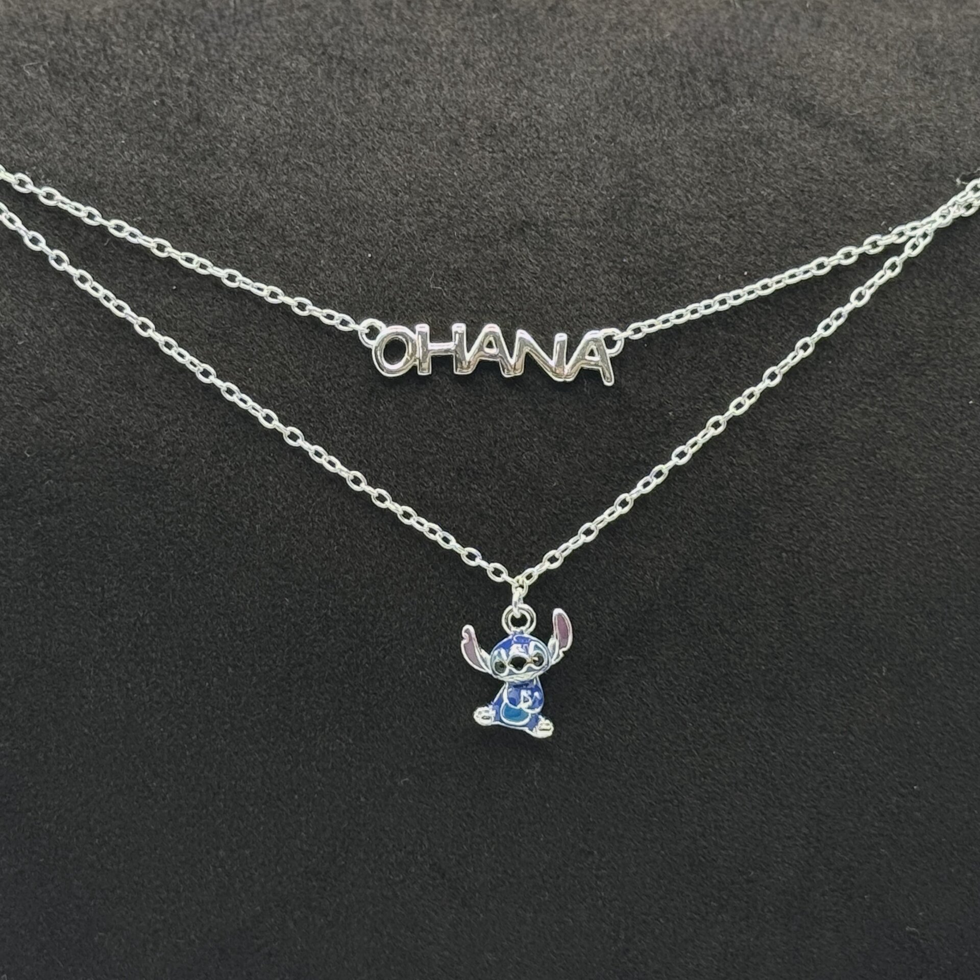 IMG_2913 (1) Collana Disney Stitch Argento Sterling Smaltato